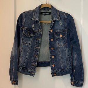Distressed Denim Jacket